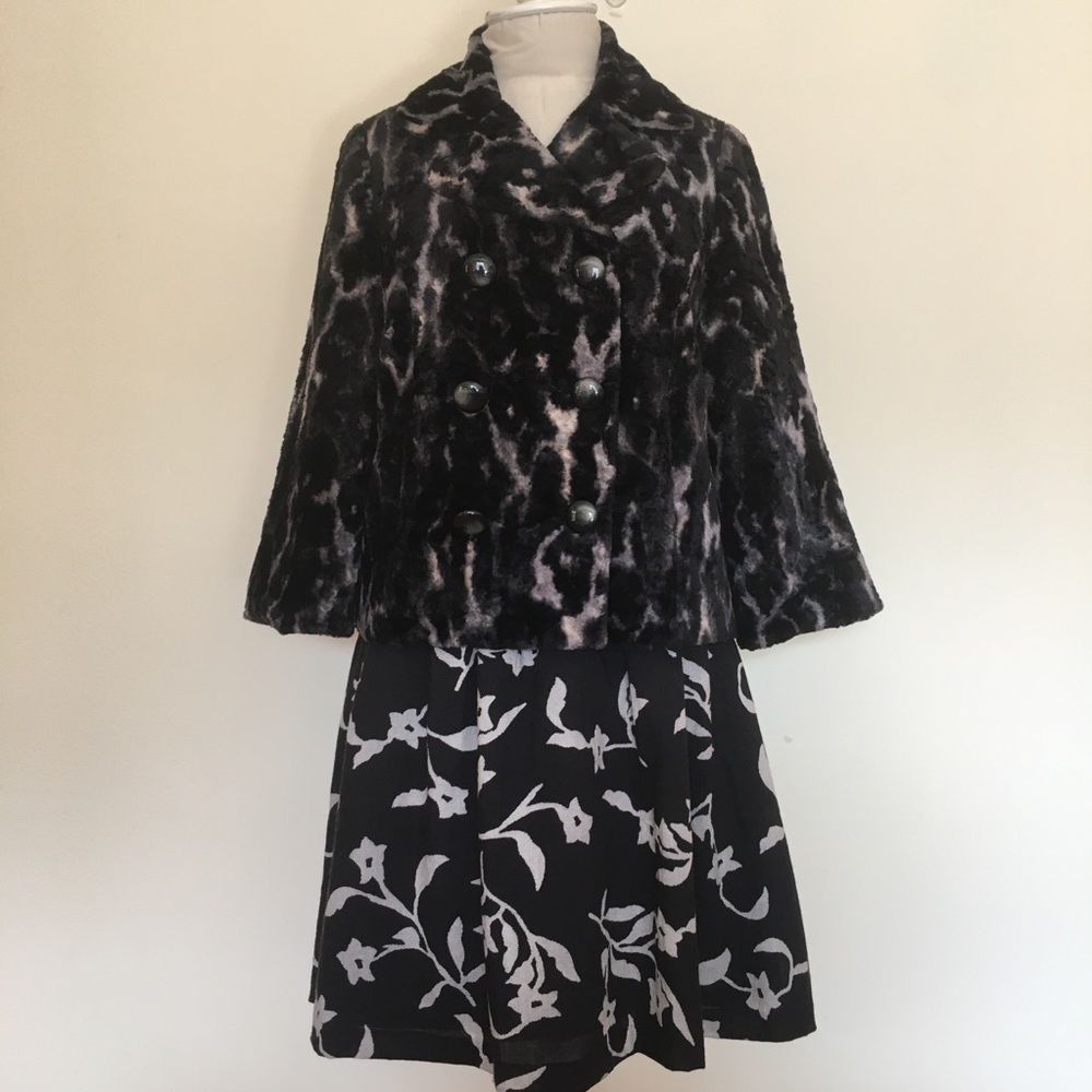 Tibi faux fur jacket